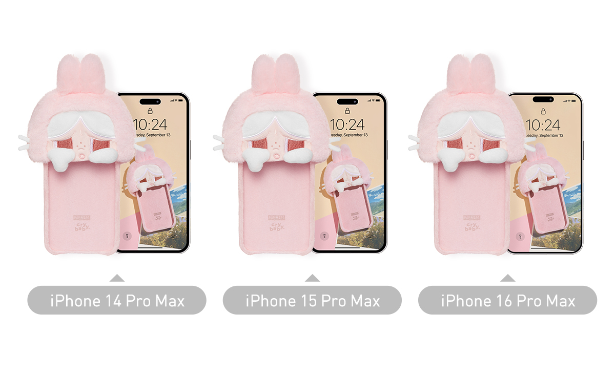 iPhoneアクセサリー POP MART Crying Again iPhone 13 Pro Max CRYBABY Crying Again Series-Phone Case - POP MART (United States)