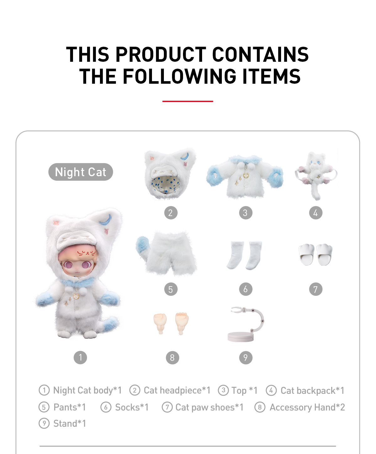 POPMART　DIMOO Dream Travel night cat DIMOO Dream Travel Action Figure Night Cat – TOYSEZ