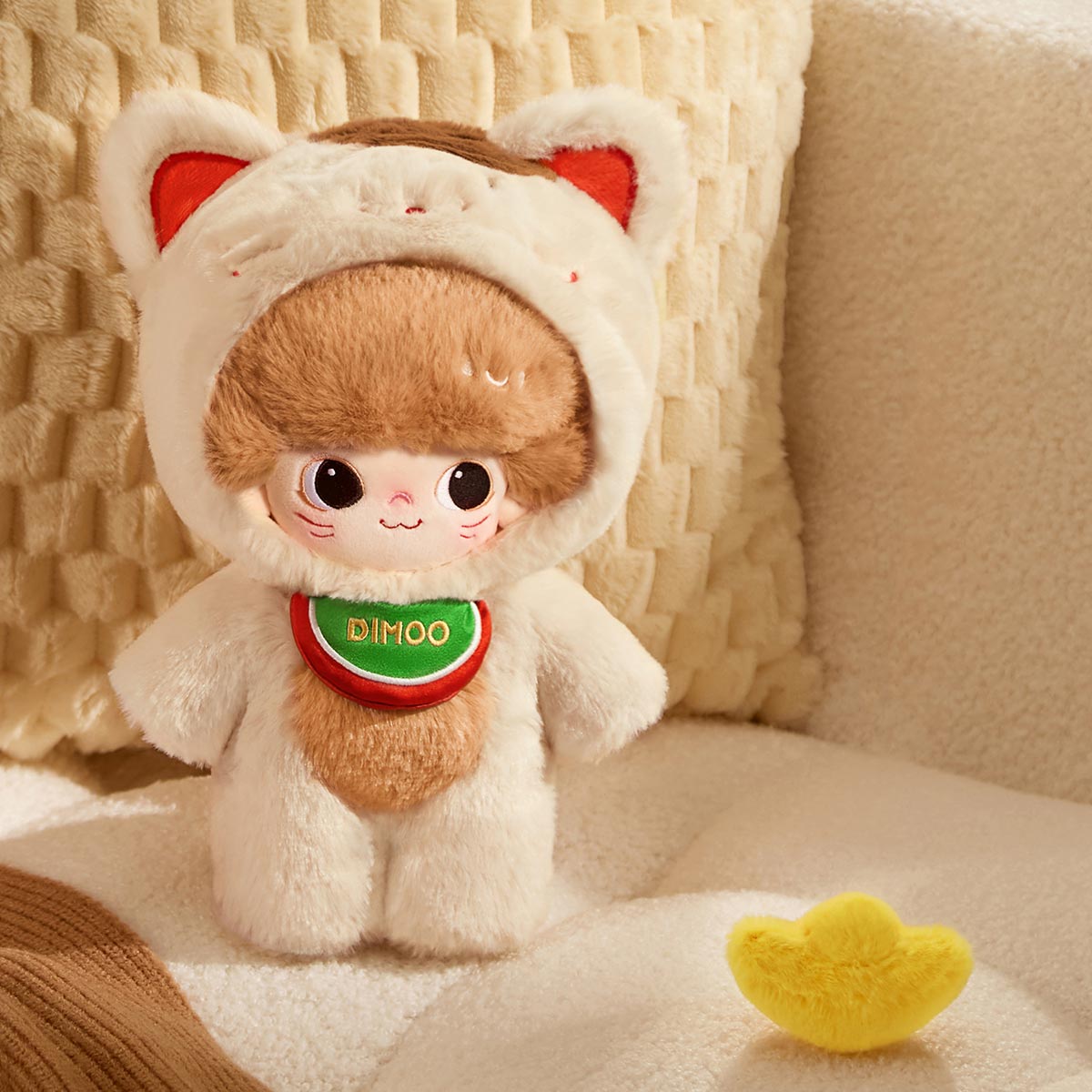 POP MART COTTON DOLL 中国限定パンダ　dimoo DIMOO Weaving Wonders Series-20cm Cotton Doll - POP MART (Hong