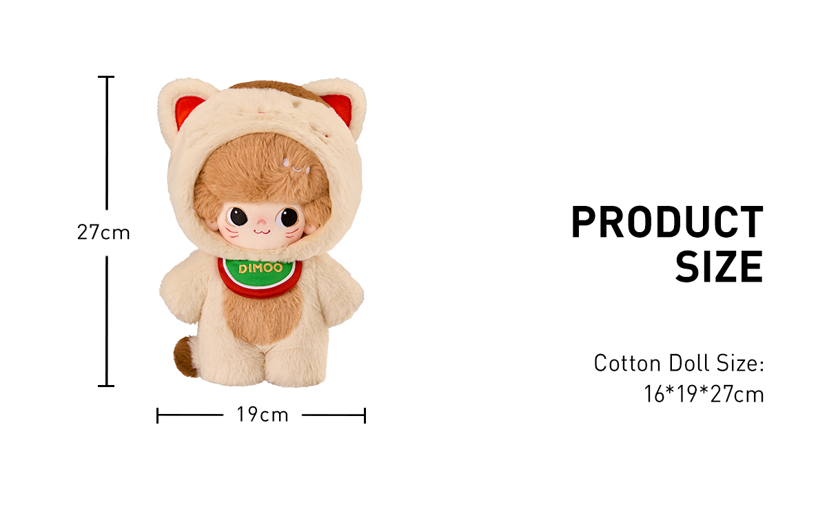 DIMOO 上海 COTTON DOLL コットンドール ぬいぐるみ 人形 DIMOO