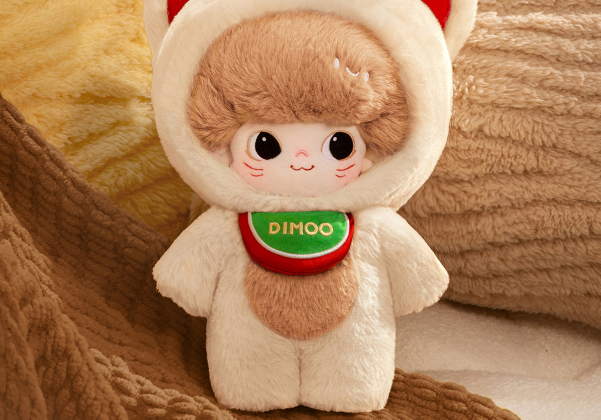DIMOO Weaving Wonders Series-20cm Cotton Doll - POP MART (Hong