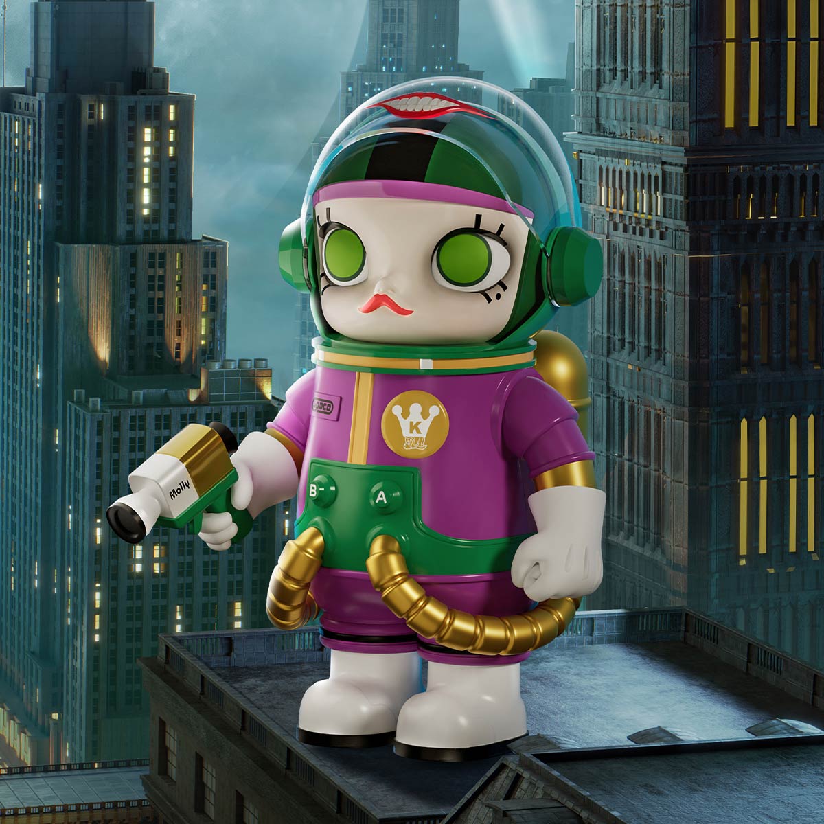 万圣MEGA SPACE MOLLY 400% JOKER - POP MART (Hong Kong, China) 万圣MEGA SPACE MOLLY 400% JOKER - POP MART (Hong Kong, China)