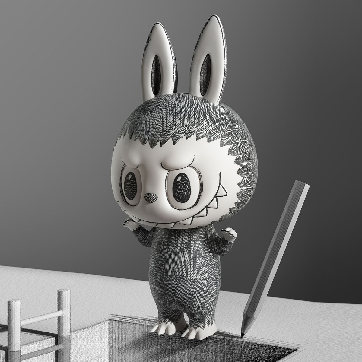 Labubu × Bionto Egg コラボセット 新品未開封 popmart labubuとマシーネンコラボ！】全部開封でシークレットを