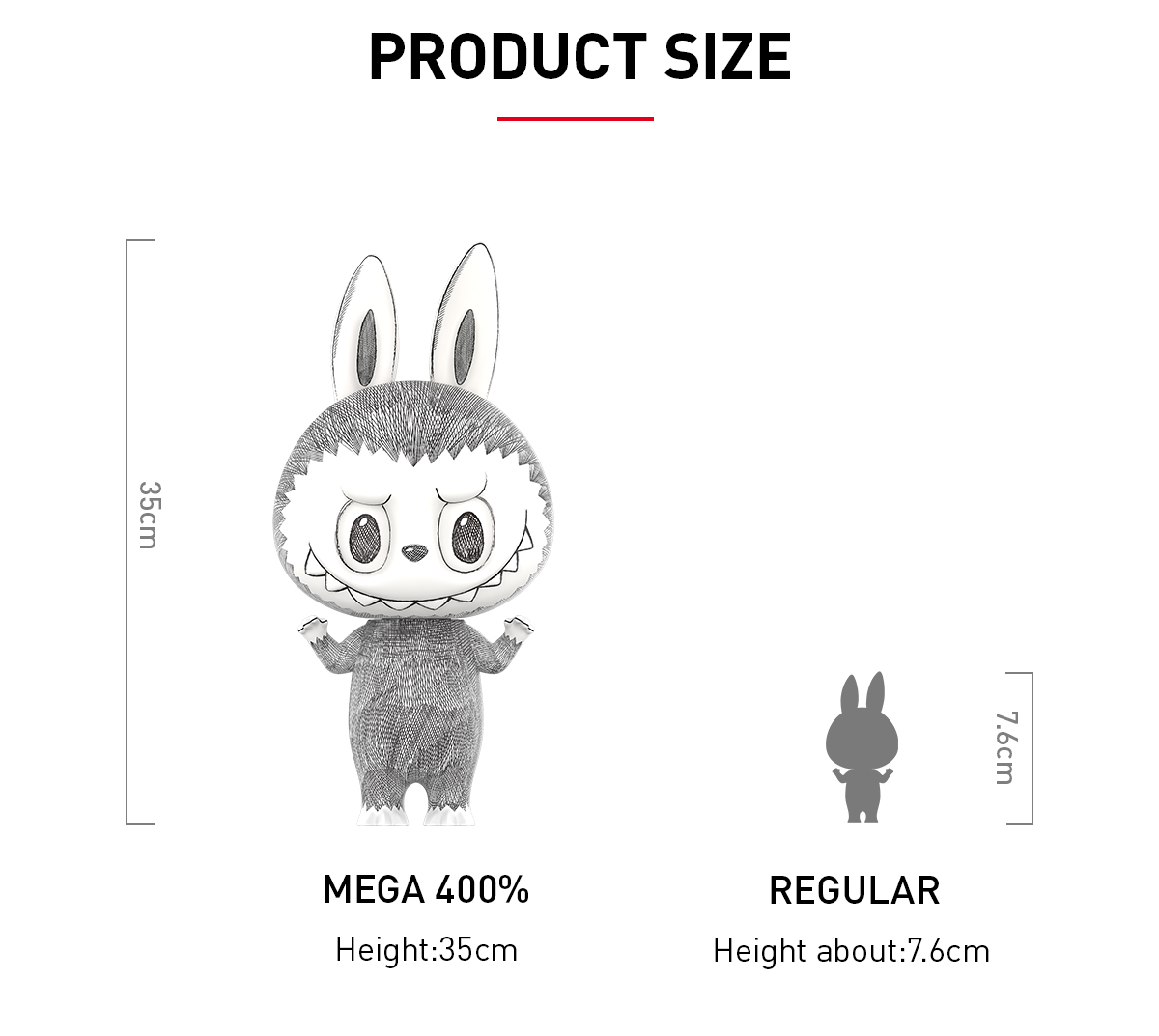 MEGA LABUBU 400% Sketch - POP MART (Netherlands)