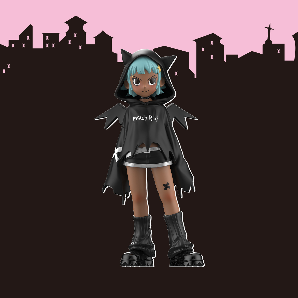 Peach Riot Witchy Punk Figures - POP MART (Hong Kong, China)