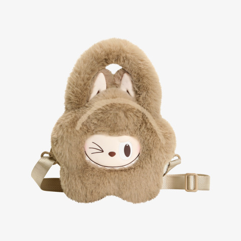 Popmart Labubu Backpack Labubu The Monsters Pop Mart Fuzzy Backpack ($125) from  main image 4