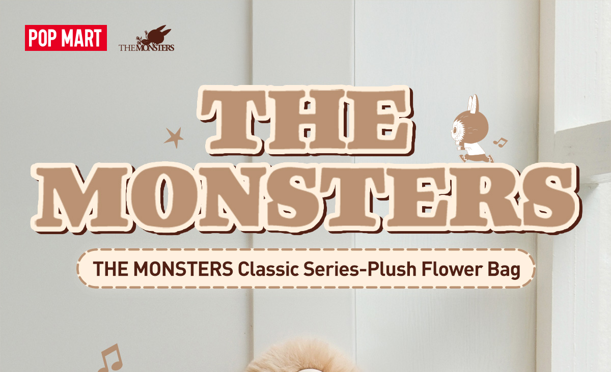 THE MONSTERS Classic Series-Plush Flower Bag - POP MART