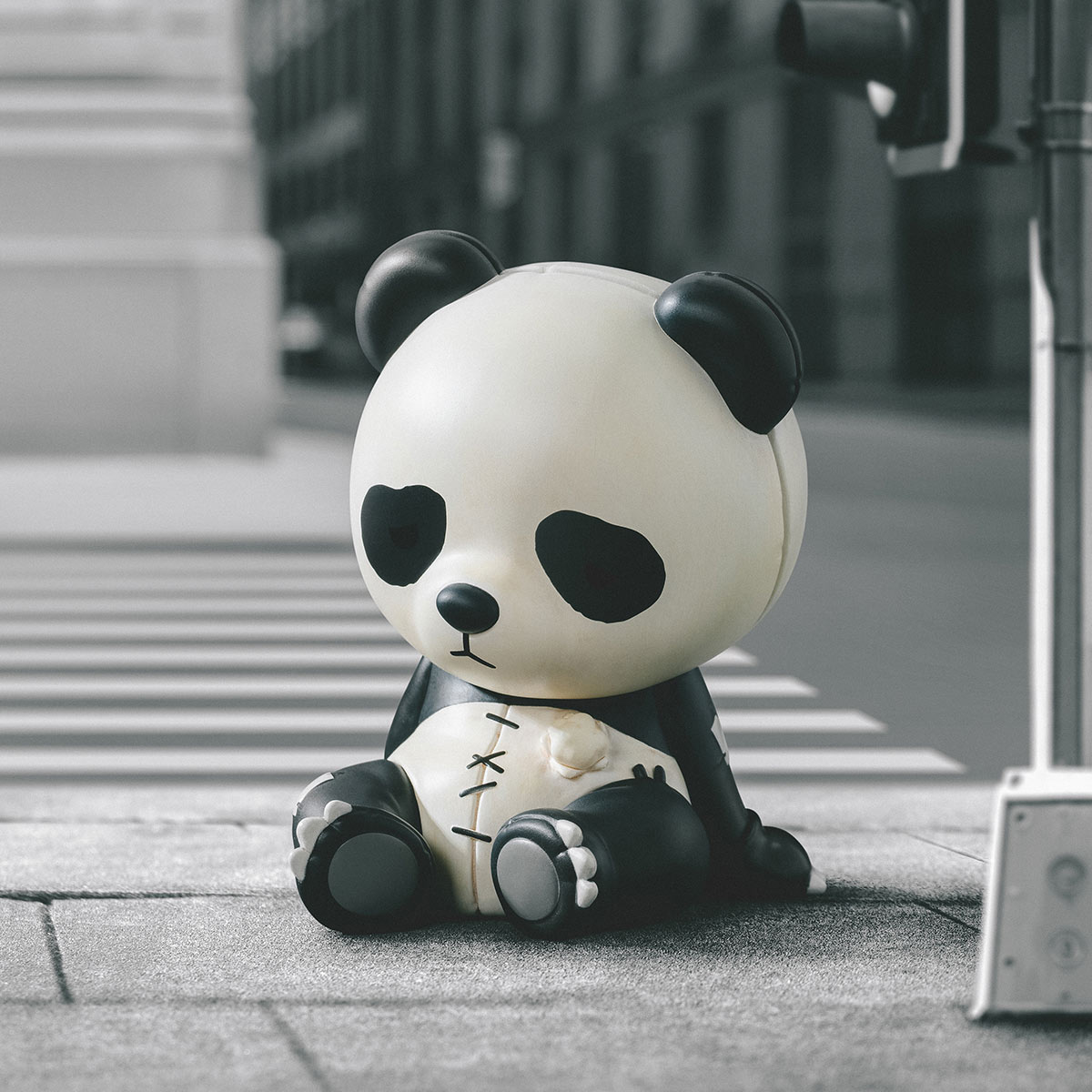 その他 hirono panda popmart Hirono Doll Panda Figure - POP MART (United States)