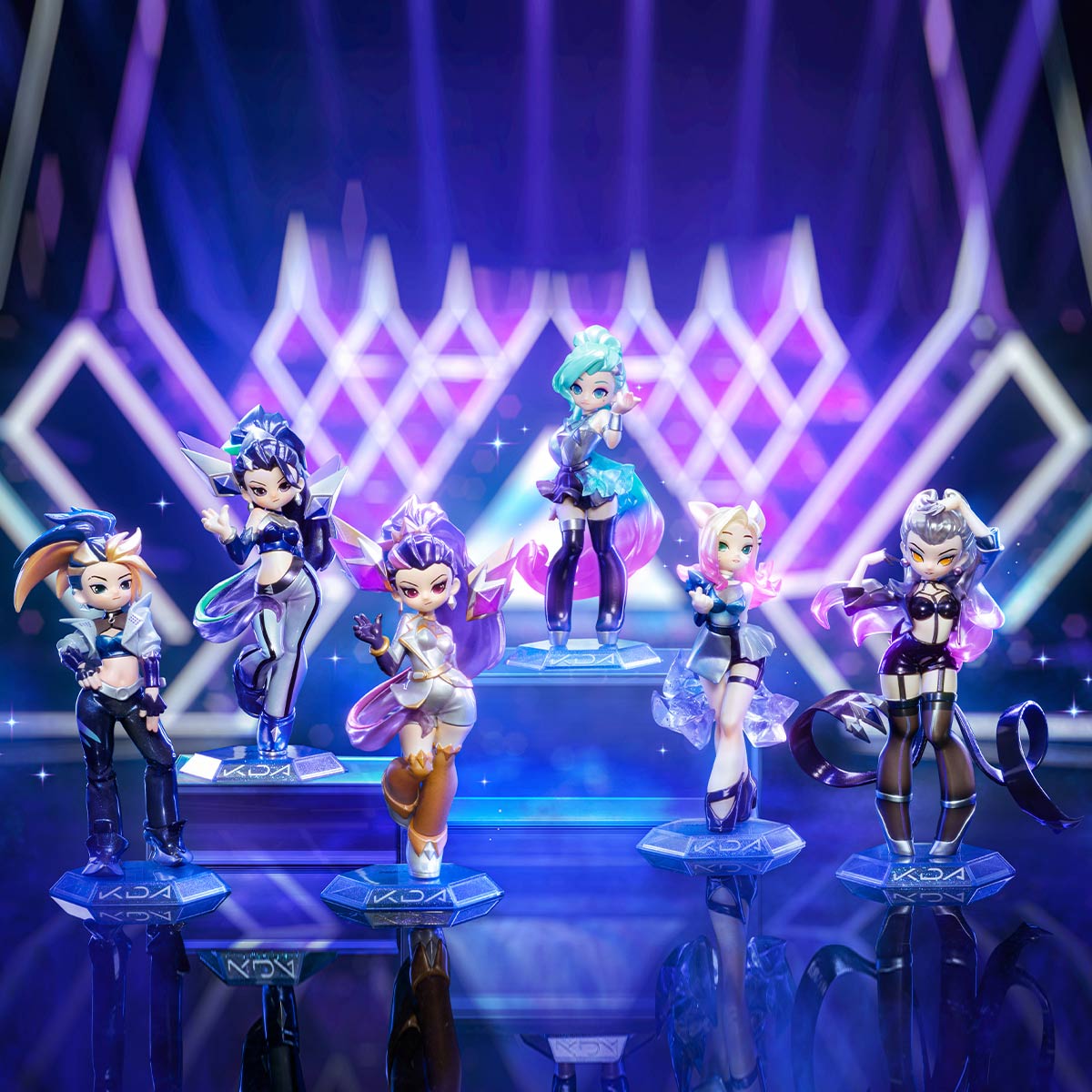 League of Legends K/DA ALL OUT Series Figures - POP MART (Hong