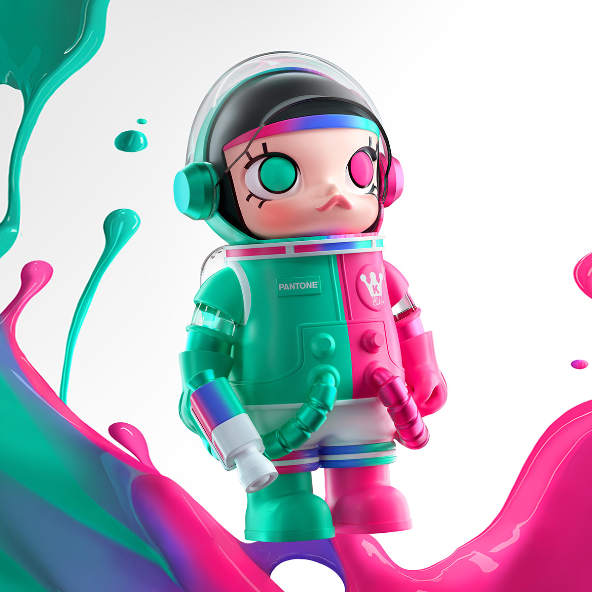 その他 POP MART MEGA SPACE MOLLY 1000% PANTONE MEGA SPACE MOLLY 1000% Pantone 2024 Limited – TOYSEZ