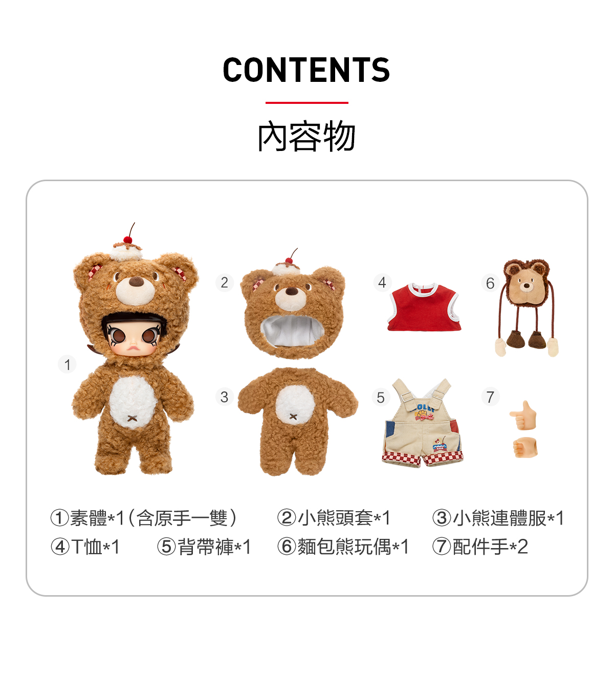 MOLLY Bear Bread 1/8 Action Figure - POP MART (Hong Kong, China)