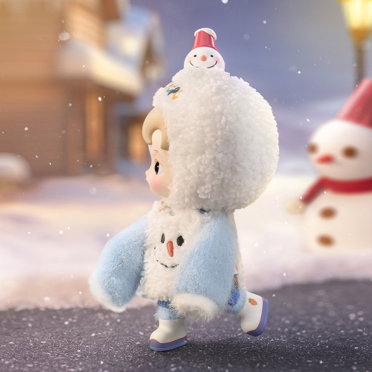 POP MART HAGIPUPU スノーマン アクションフィギュア HACIPUPU Snowman is Coming Action Figure - POP MART (Hong