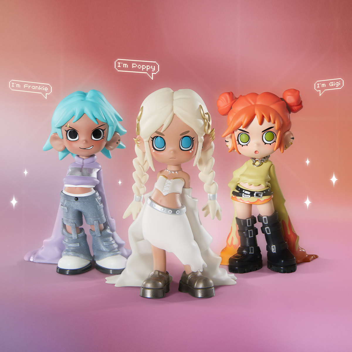 リトルクラウド　雲　フィギュア　popmart Lil Peach Riot：Loading! Series Figures - POP MART (Hong Kong, China)