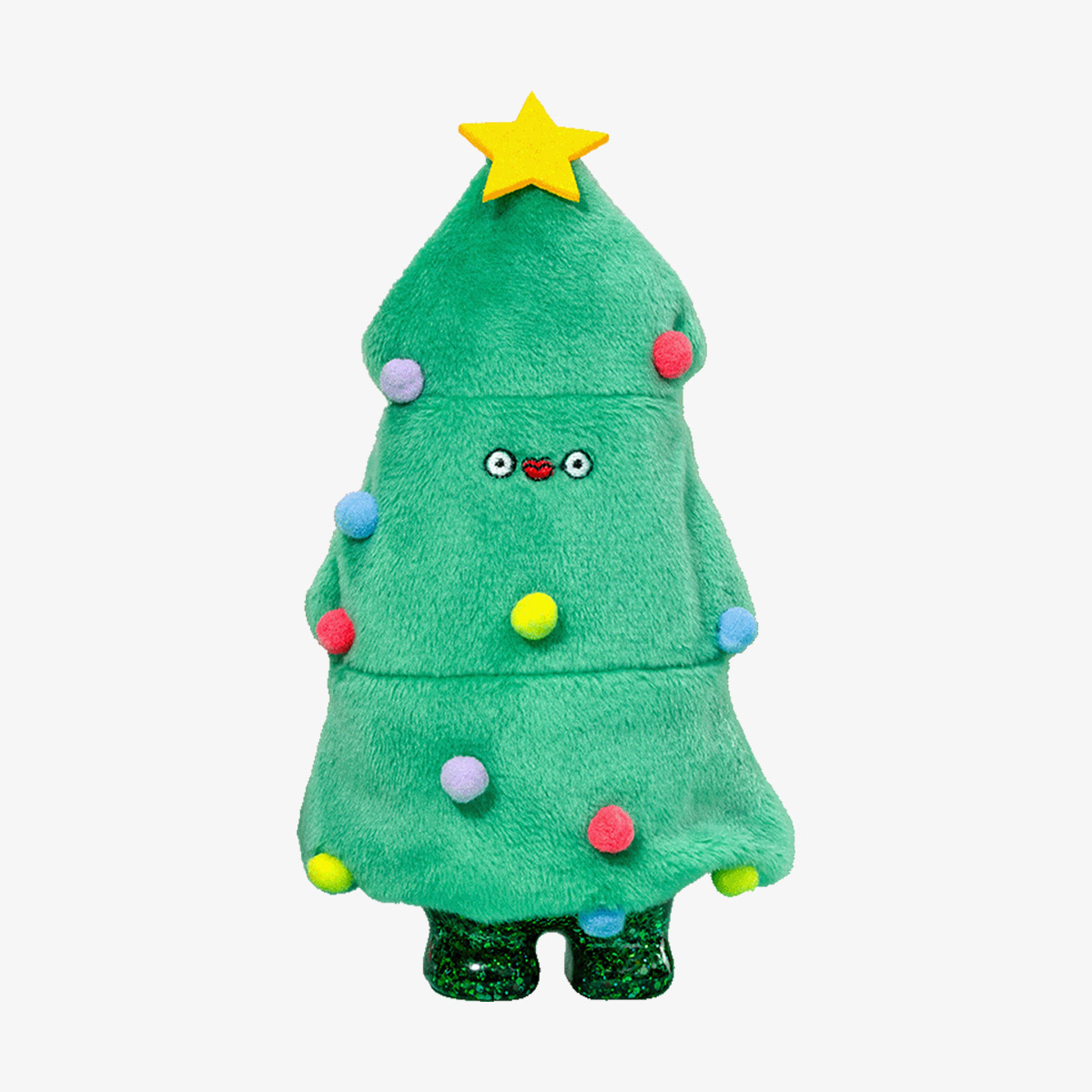 FLABJACKS Glistening Christmas Tree Figure - POP MART (Hong