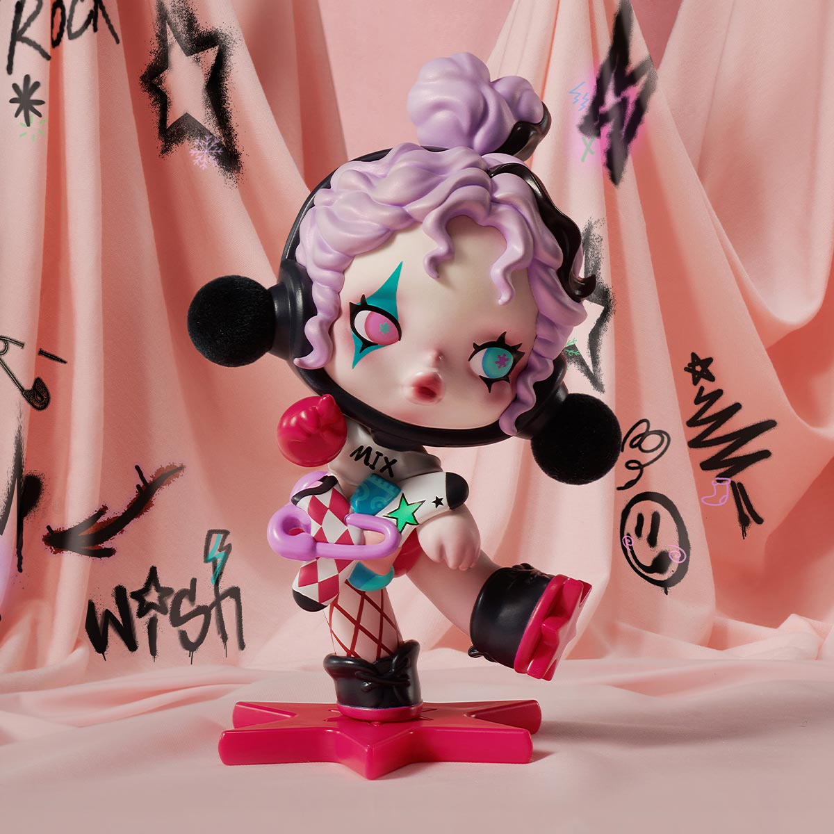 【期間限定特価】 Surprise Stocking The SKULLPANDA Figure (Hong MART POP - その他