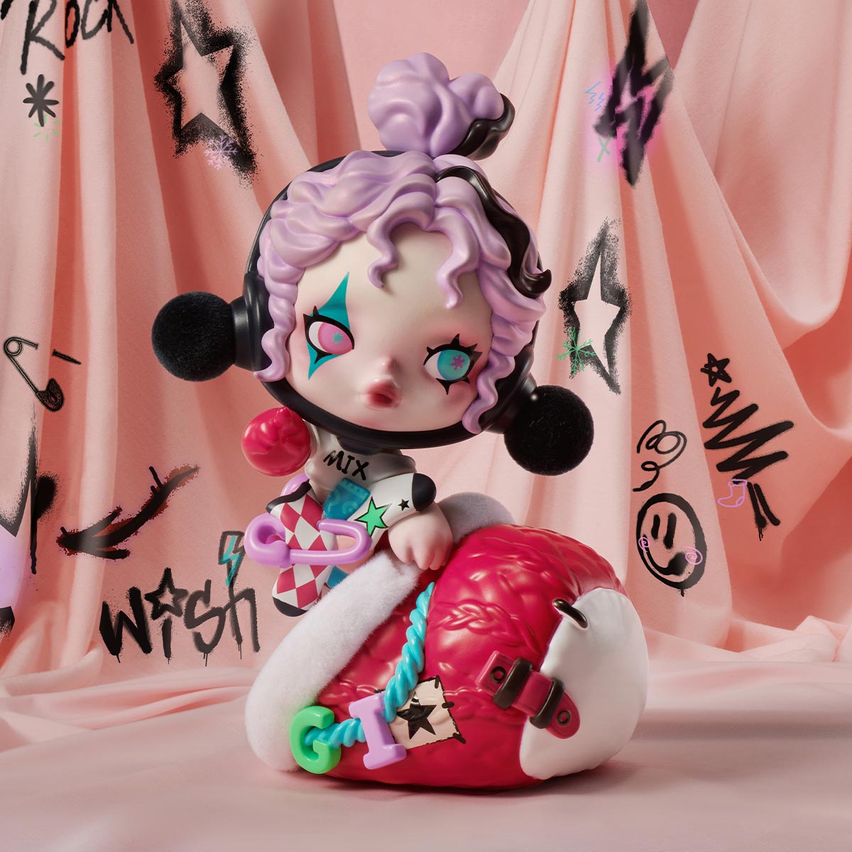 SKULLPANDA The Stocking Surprise Figure - POP MART (Hong