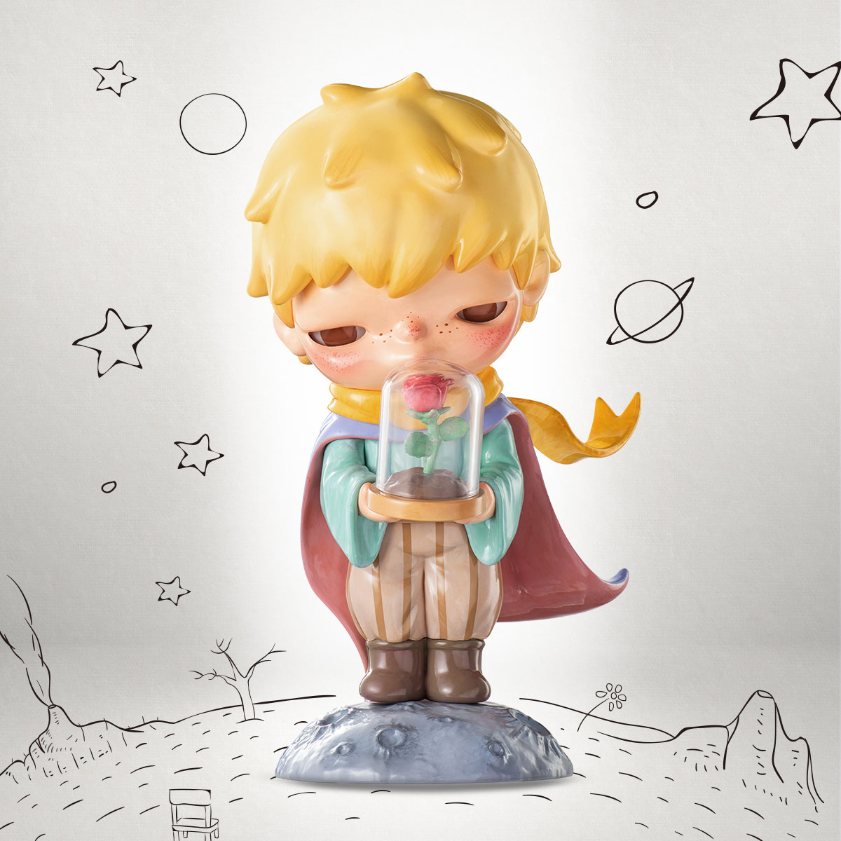 Hirono The Little Prince Figurine - POP MART (Hong Kong, China)