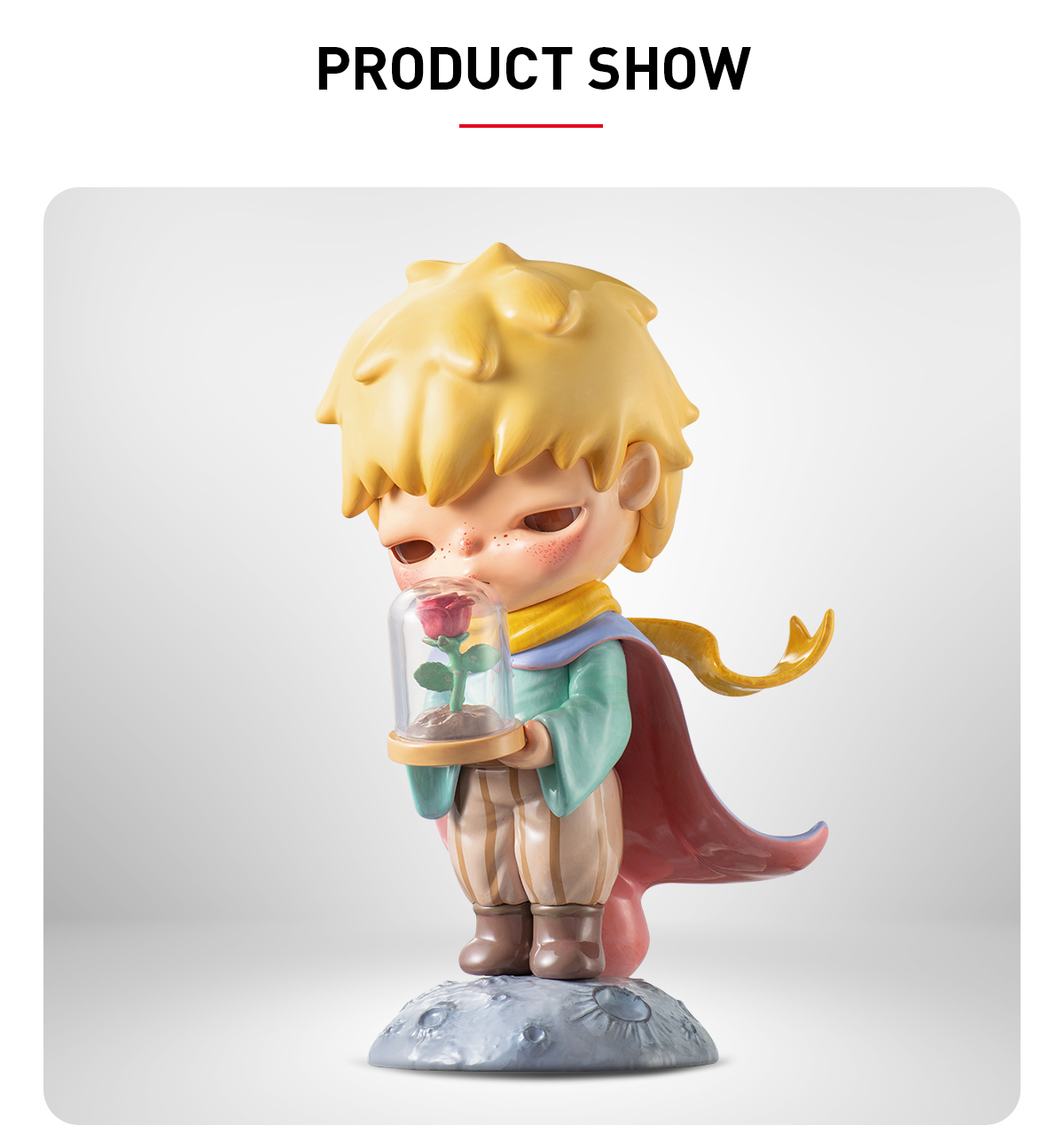 Hirono The Little Prince ビッグサイズ フィギュア Hirono The Little Prince Figurine - POP MART (Hong Kong, China)