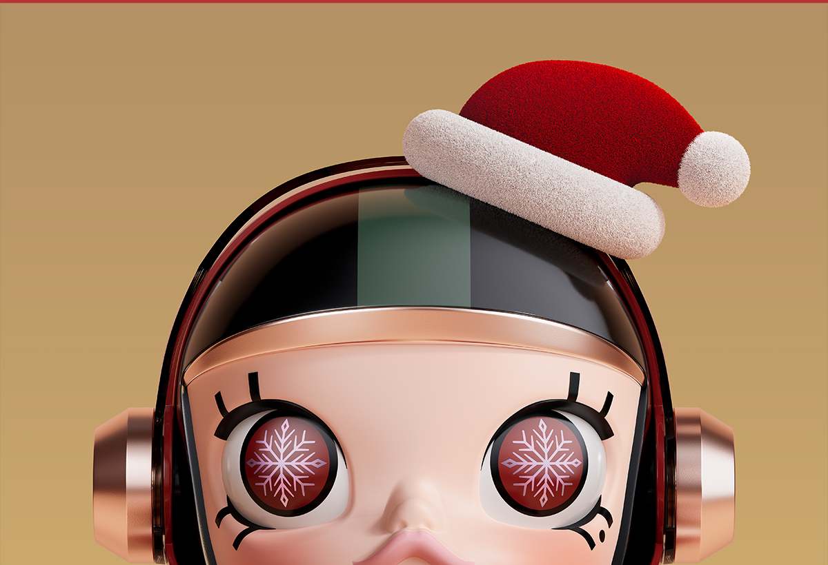 POPMART MEGA SPACE MOLLY クリスマス 2024 400% Amazon.com: POP MART MEGA Space Molly 400% Christmas 2024