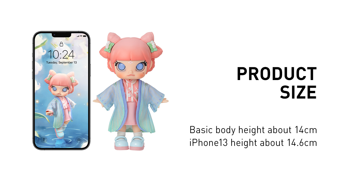 MOLLY Lily of the Valley Action Figure - POP MART (Hong Kong, China)