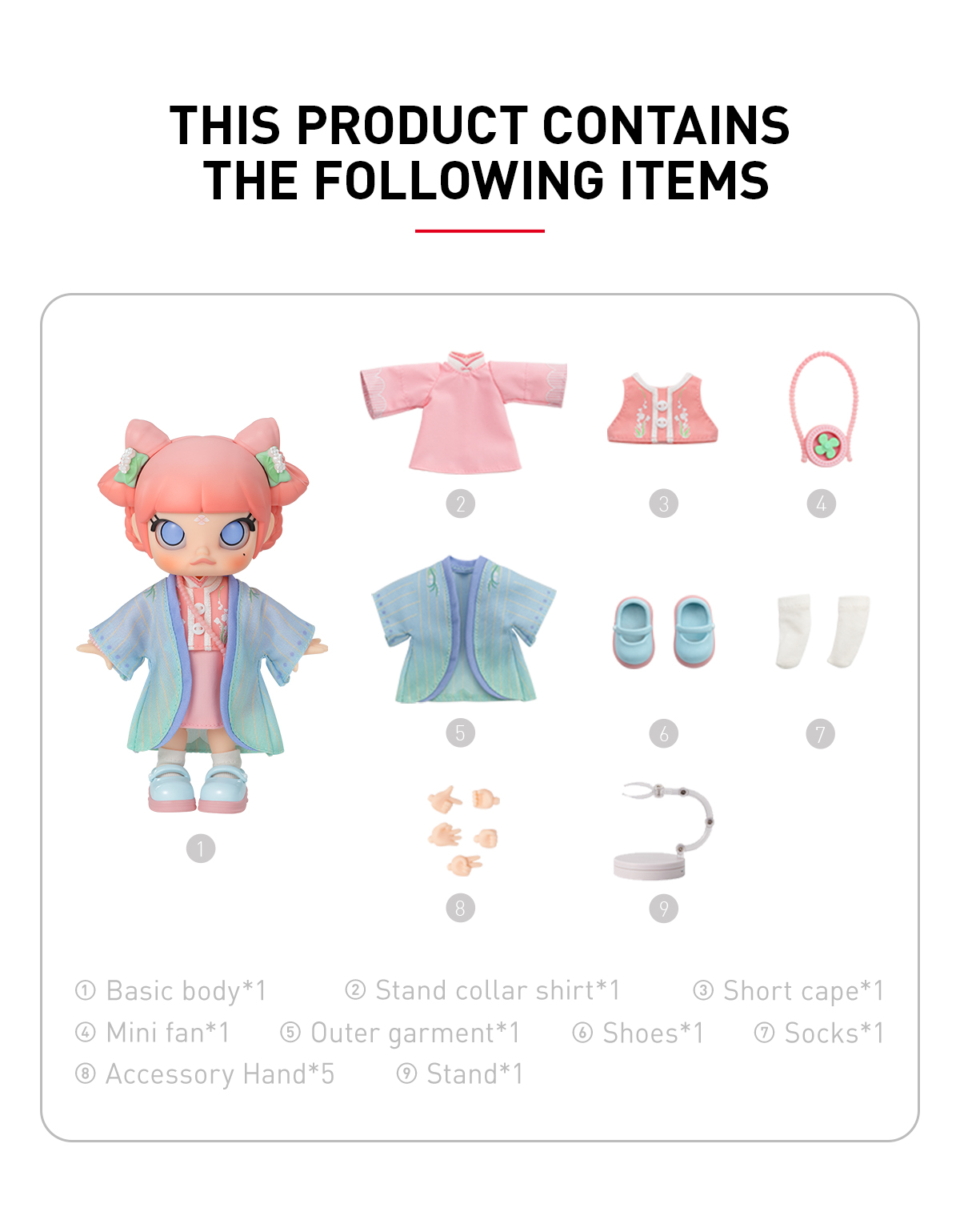 MOLLY Lily of the Valley Action Figure - POP MART (Hong Kong