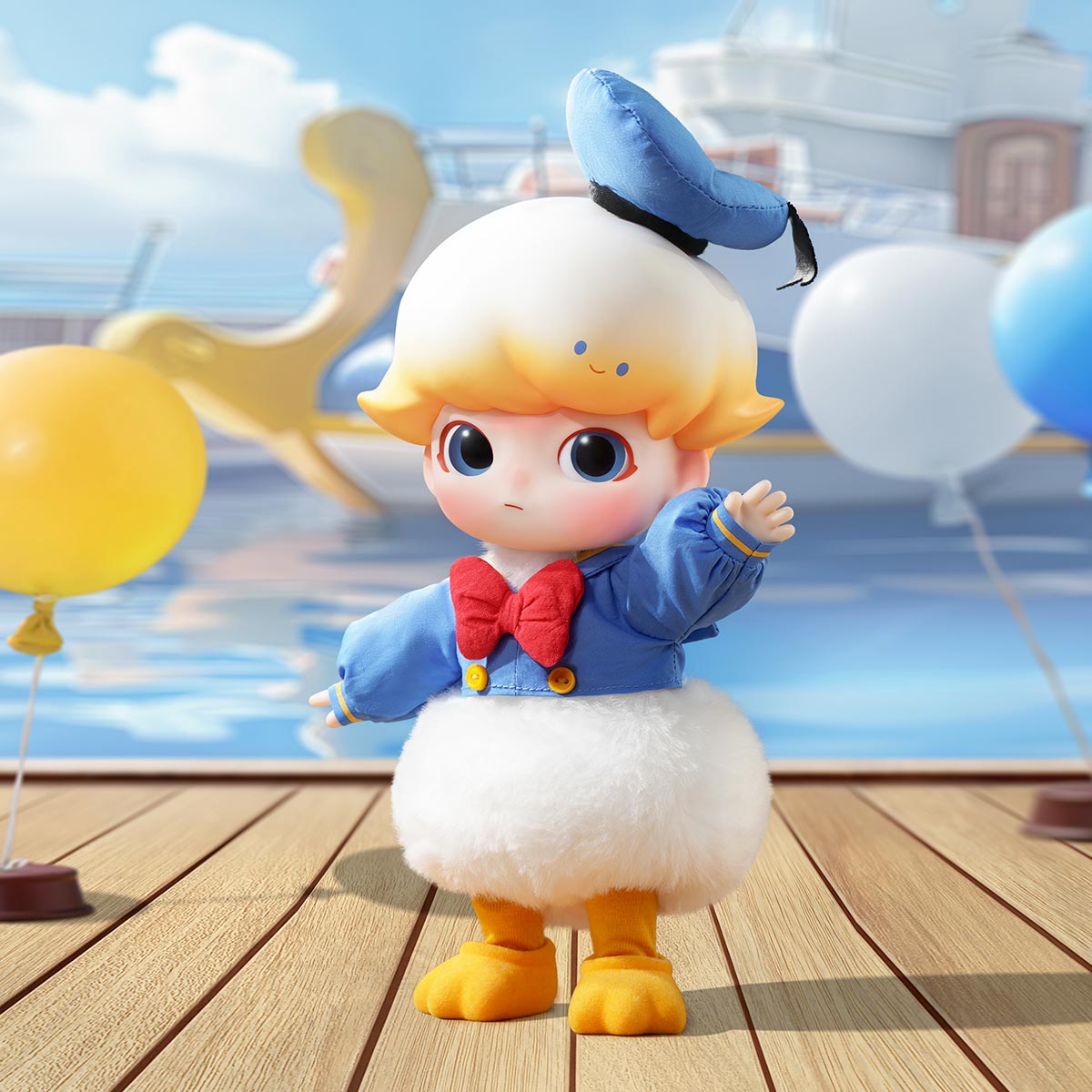 DIMOO Donald Duck 1/8 Action Figure - POP MART (Hong Kong, China)