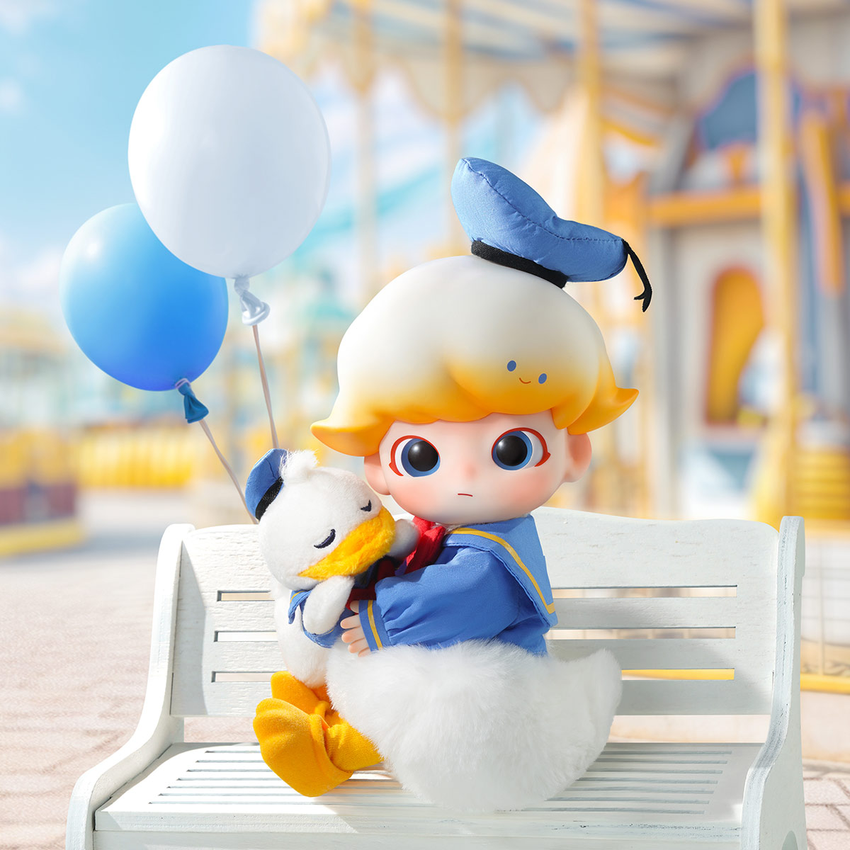 POPMART DIMOO Disney ドナルド 1/8 BJD DIMOO Donald Duck 1/8 Action Figure - POP MART (Hong Kong, China)