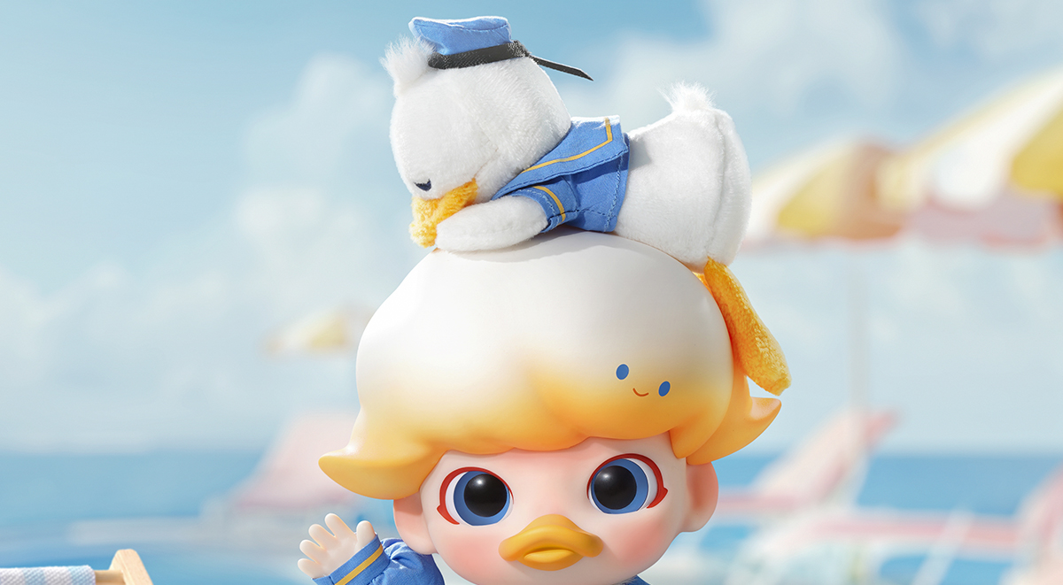 DIMOO Donald Duck 1/8 Action Figure - POP MART (Hong Kong, China)