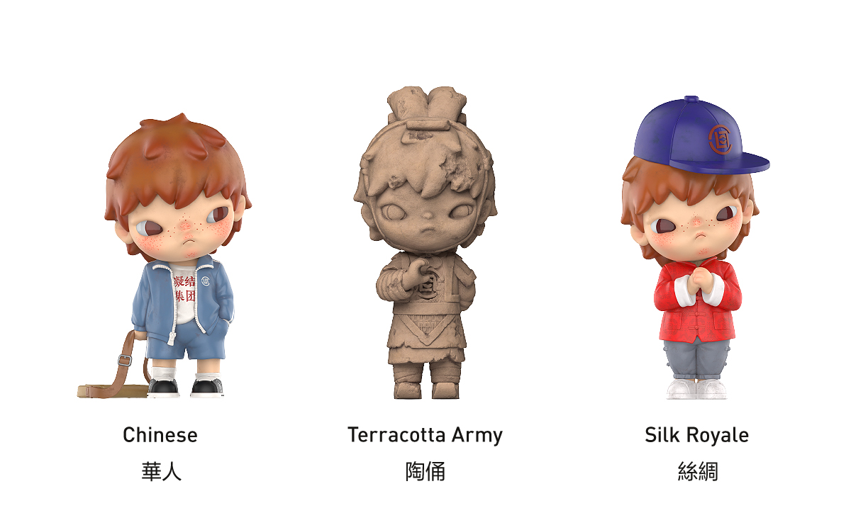 HIRONO × CLOT シリーズ　1box 6個　新品　popmart Hirono × CLOT Series Figures (Gift Box Edition) - POP MART