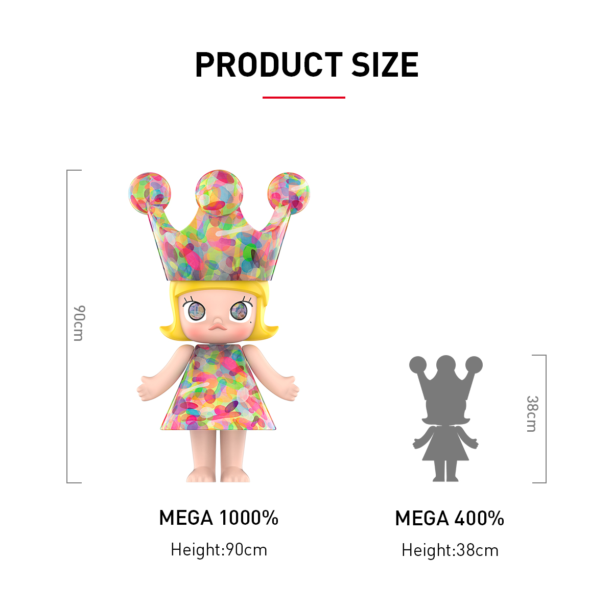 その他 MEGA  MOLLY 1000% Huang Yuxing MEGA ROYAL MOLLY 1000% Huang Yuxing-Bubbles - POP MART (Hong