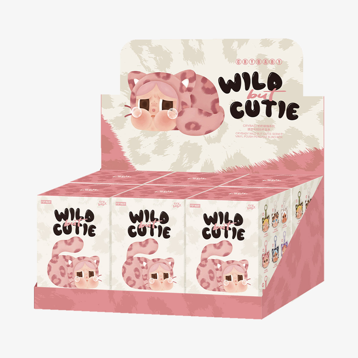 ラブブ WILD BUT CUTIE POPMART POP NOW:CRYBABY Wild but Cutie Series - Vinyl Plush Pendant