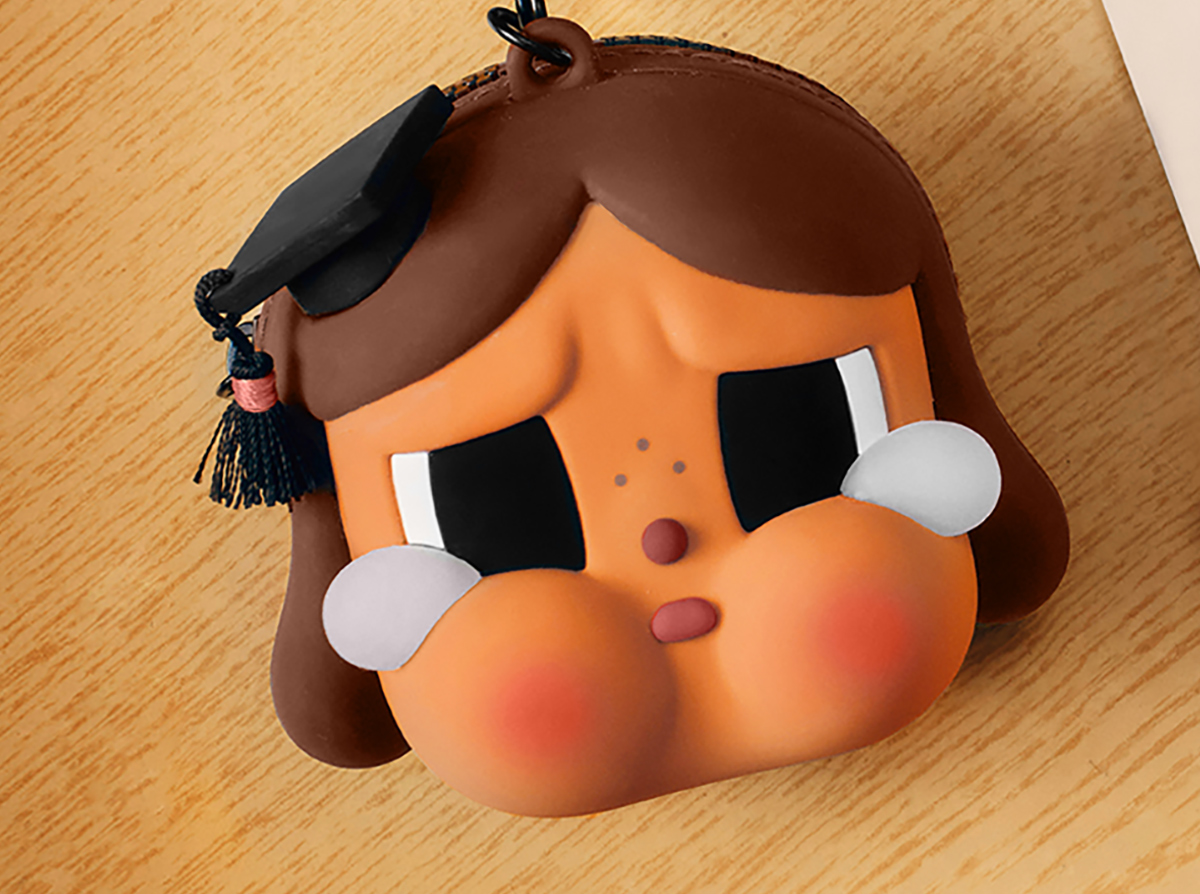 雑誌で紹介された CRYBABY Sunset Concert Series-Earphone Bag - POP MART (Hong その他