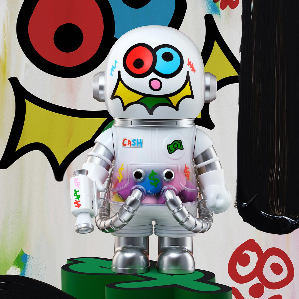 その他 MEGA SPACE MOLLY 400% Jon Burgerman Amazon.com: POP MART MEGA Space Molly 400% Jon Burgerman