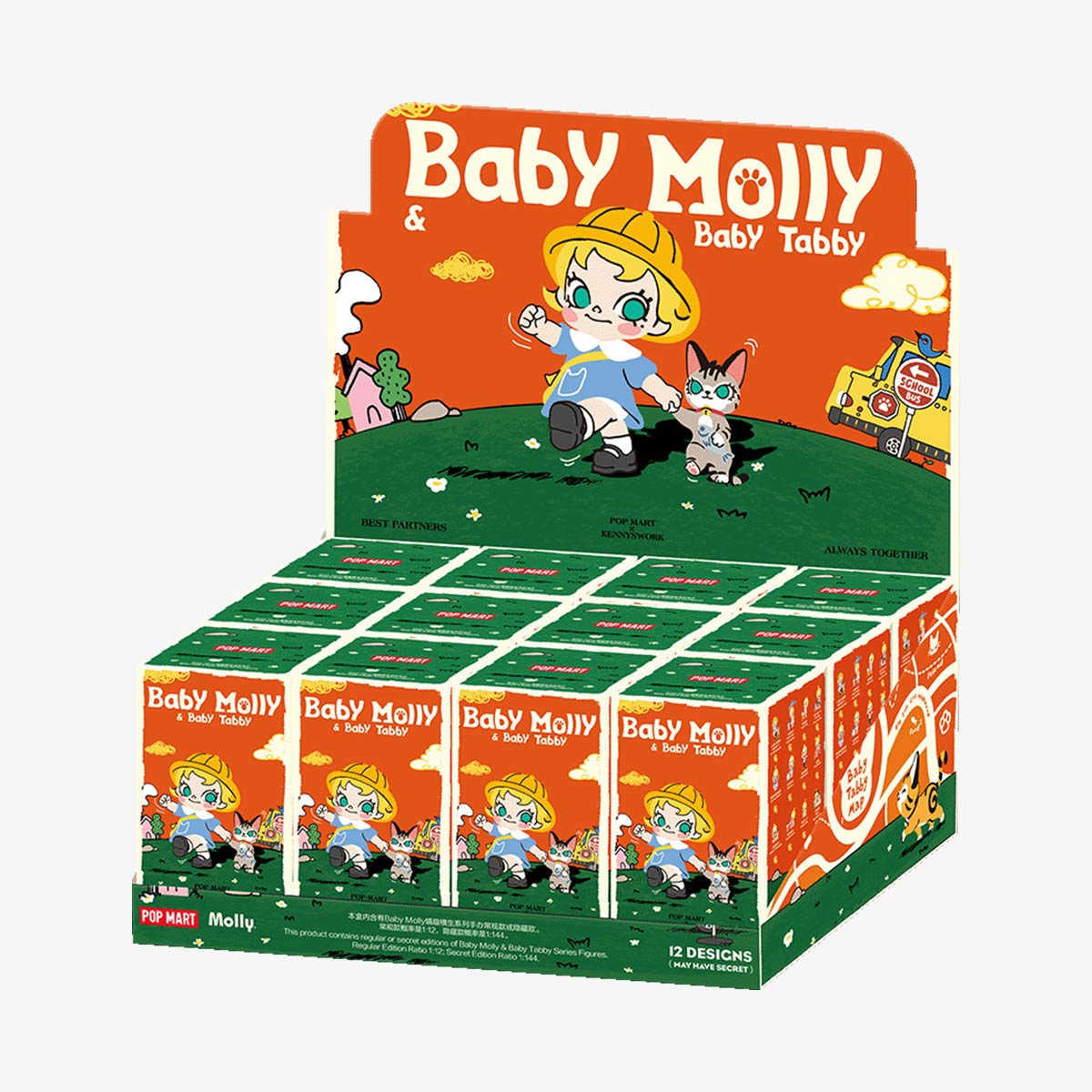 【未開封】POPMART Baby Molly &Baby Tabby POP MART Official | Shop