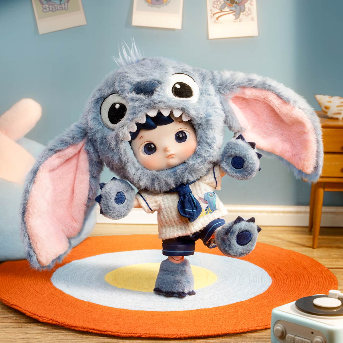 POPMART ハチププ　スティッチ HACIPUPU STITCH 1/8 Action Figure - POP MART (United States)