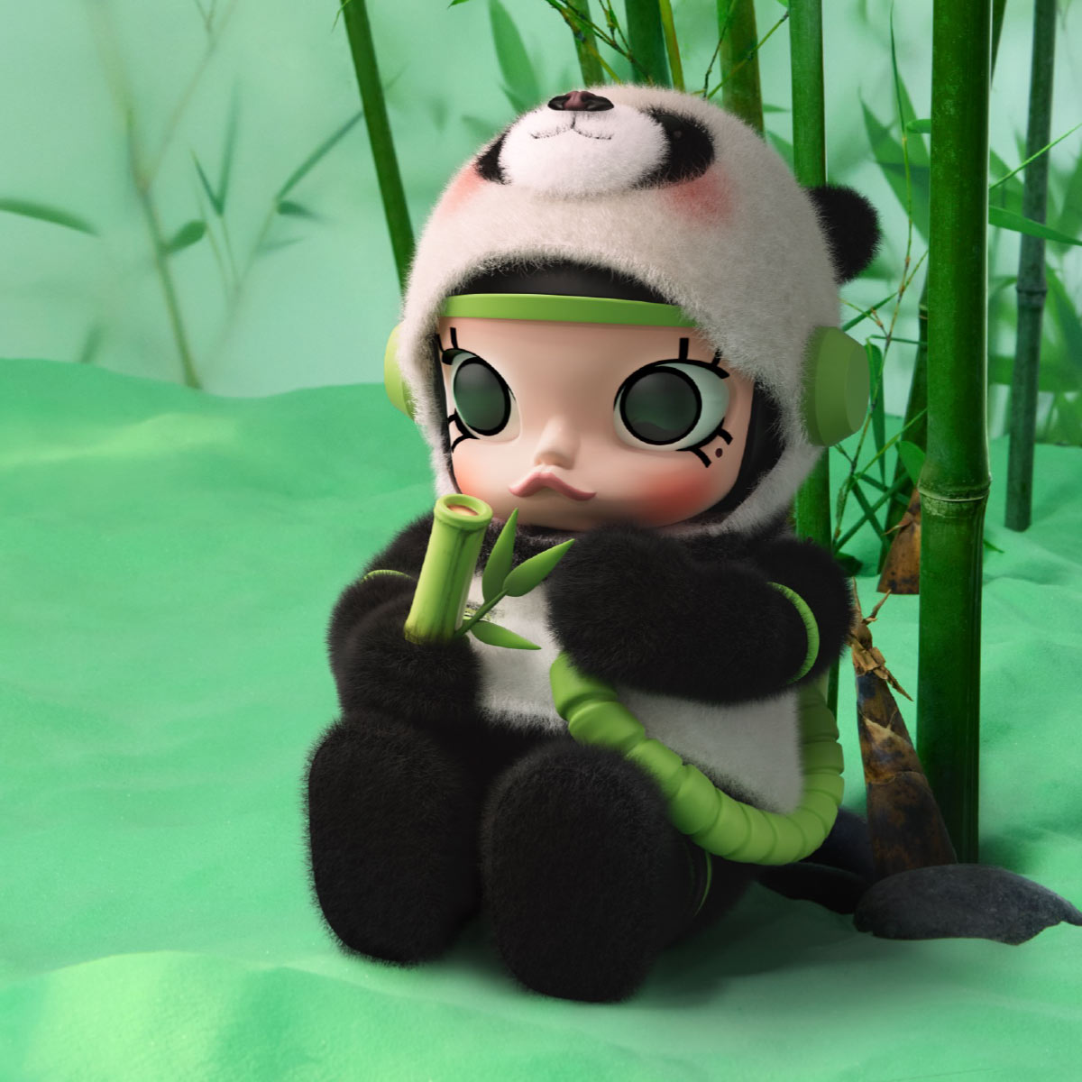 MEGA SPACE MOLLY 400% PANDA - POP MART (Hong Kong, China)