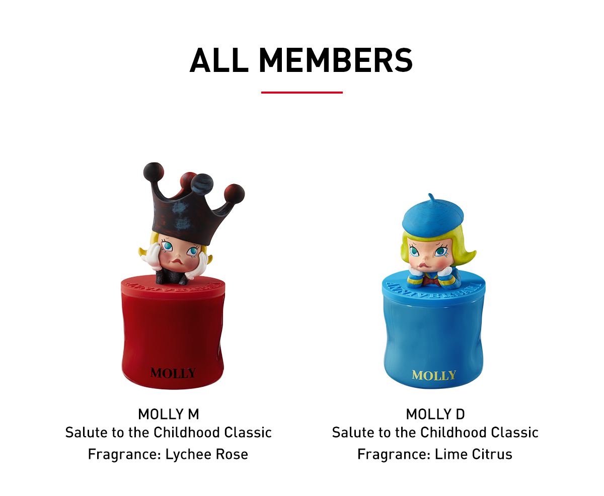 MOLLY Anniversary Statues Classical Retro 2 Series-Scented Candle