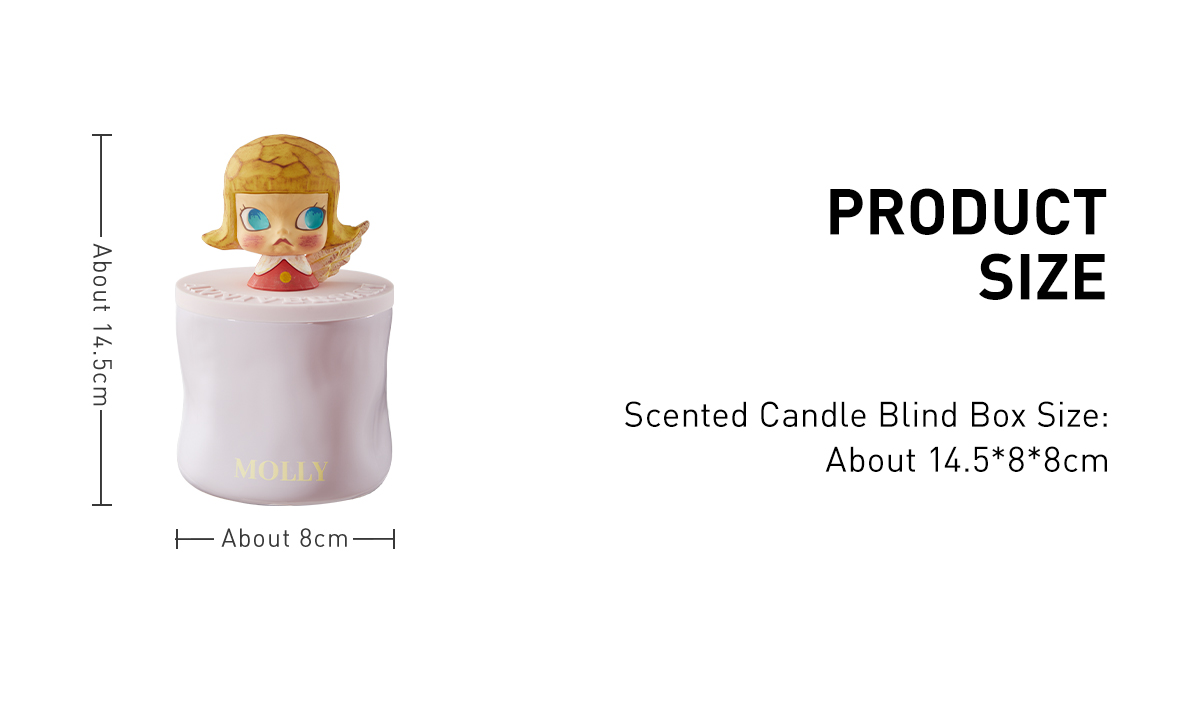 MOLLY Anniversary Statues Classical Retro 2 Series-Scented Candle