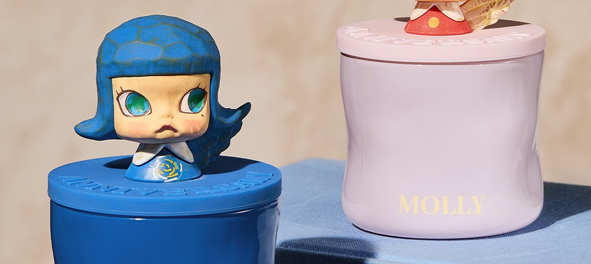 MOLLY Anniversary Statues Classical Retro 2 Series-Scented Candle