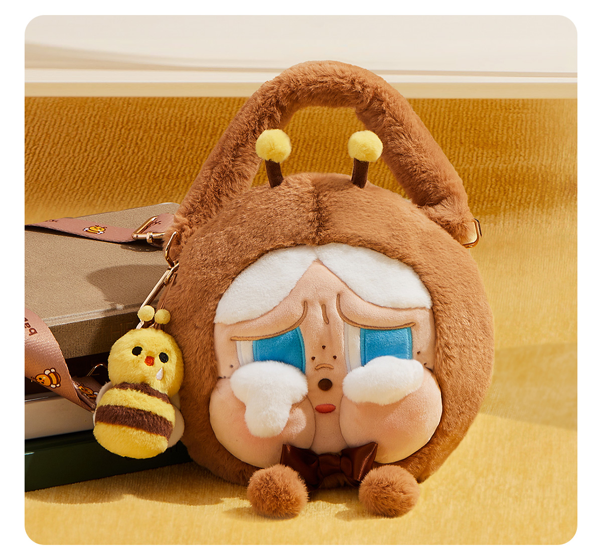 新品未開封品❢CRYBABY Crying Again ビッグヘッド バッグ CRYBABY Crying Again Series-Big Head Bag(I'll Bring You a Flower