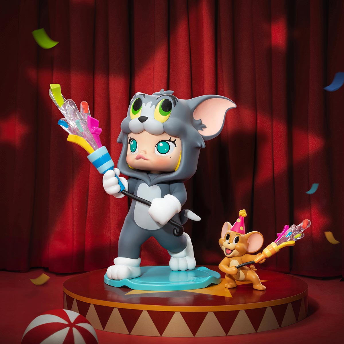 ポップマートセット(モリーとディム) ポップマート トムとジェリー POP MART ワーナー MOLLY モリー