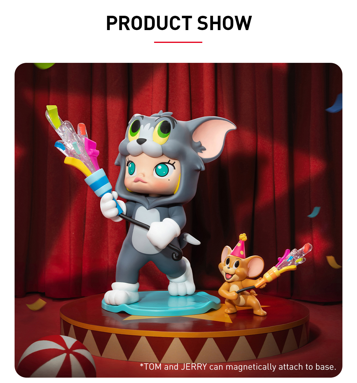 【POPMART】　MOLLY x トムとジェリービッグサイズ POP MART Official | Shop