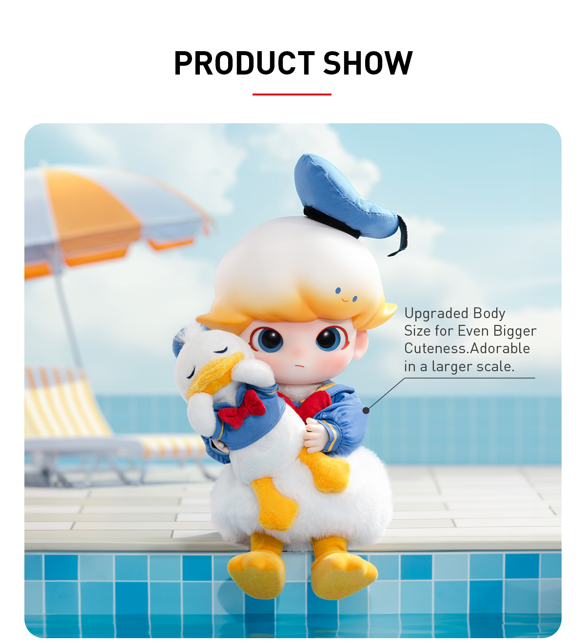 POP MART DIMOO ドナルドダック 1/8 アクションフィギュア DIMOO Donald Duck 1/8 Action Figure - POP MART (Hong Kong, China)