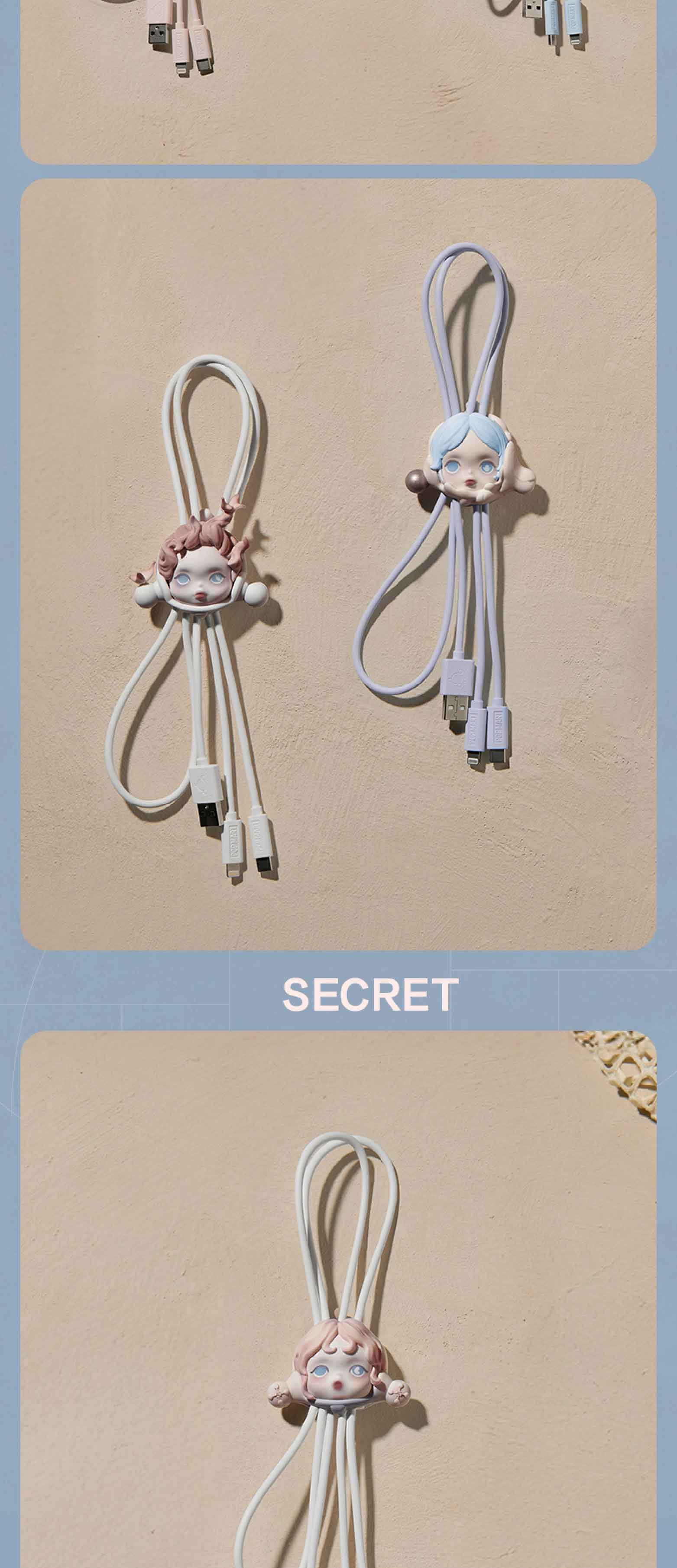 SKULLPANDA The Paradox cable ケーブル　アソート POP MART Official | Shop