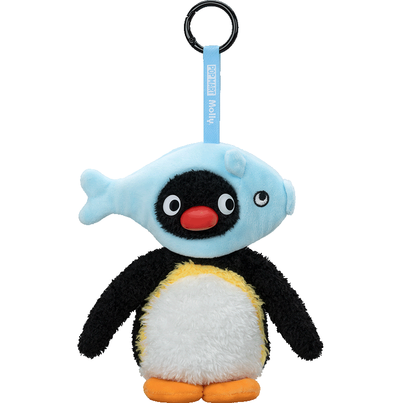 POP MART Baby Molly × Pingu アソートボックス Baby Molly × Pingu Happy Fishing Series-Vinyl Plush Pendant