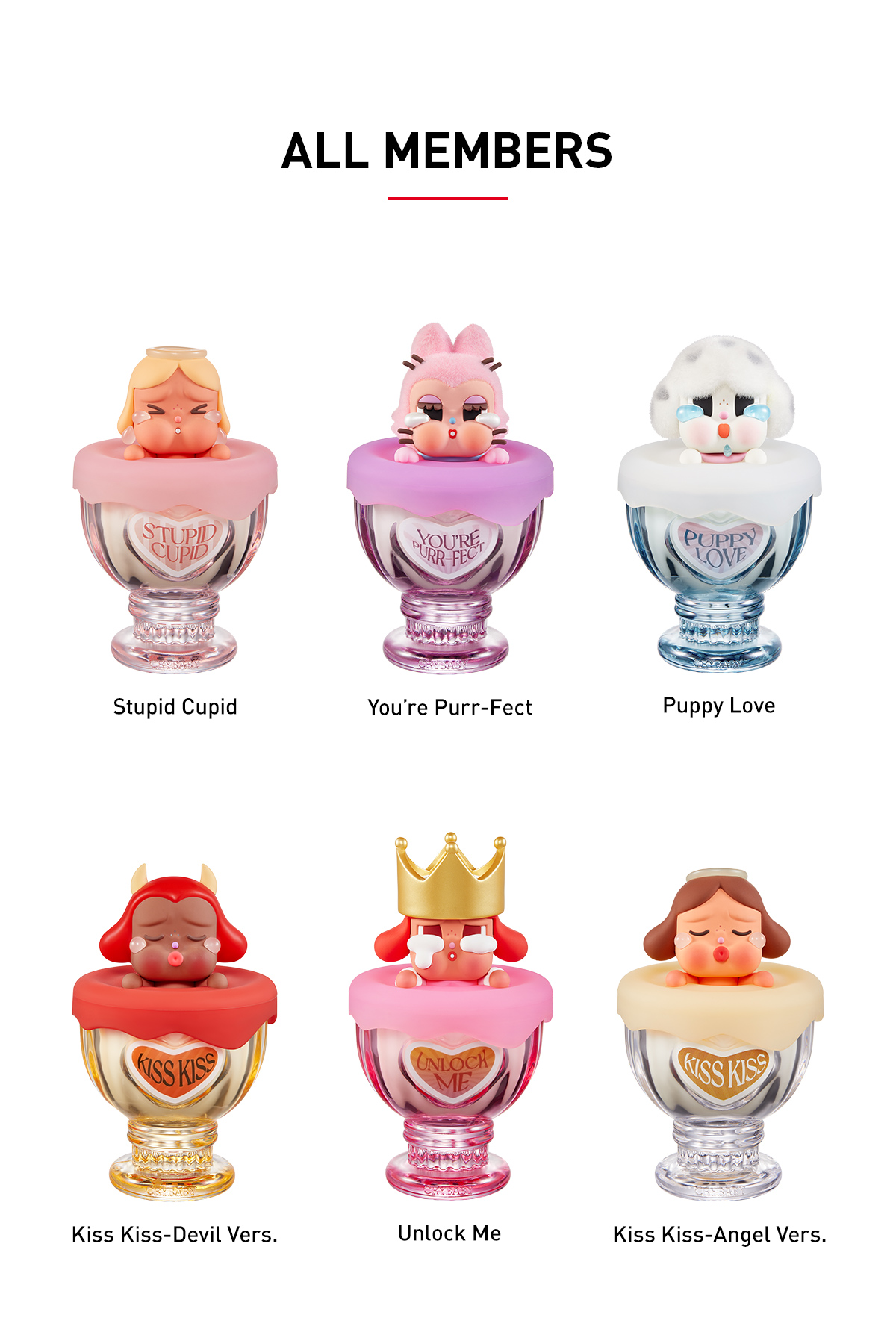 【本日限定❣️】PopMart CRYBABY ぬいぐるみ　香水 キャンドル 3点 POP MART Official | Shop