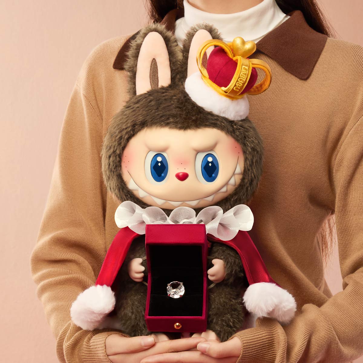 POP MART THE MONSTERS Let's Checkmate1点 THE MONSTERS Let's Checkmate Series-Vinyl Plush Doll - POP