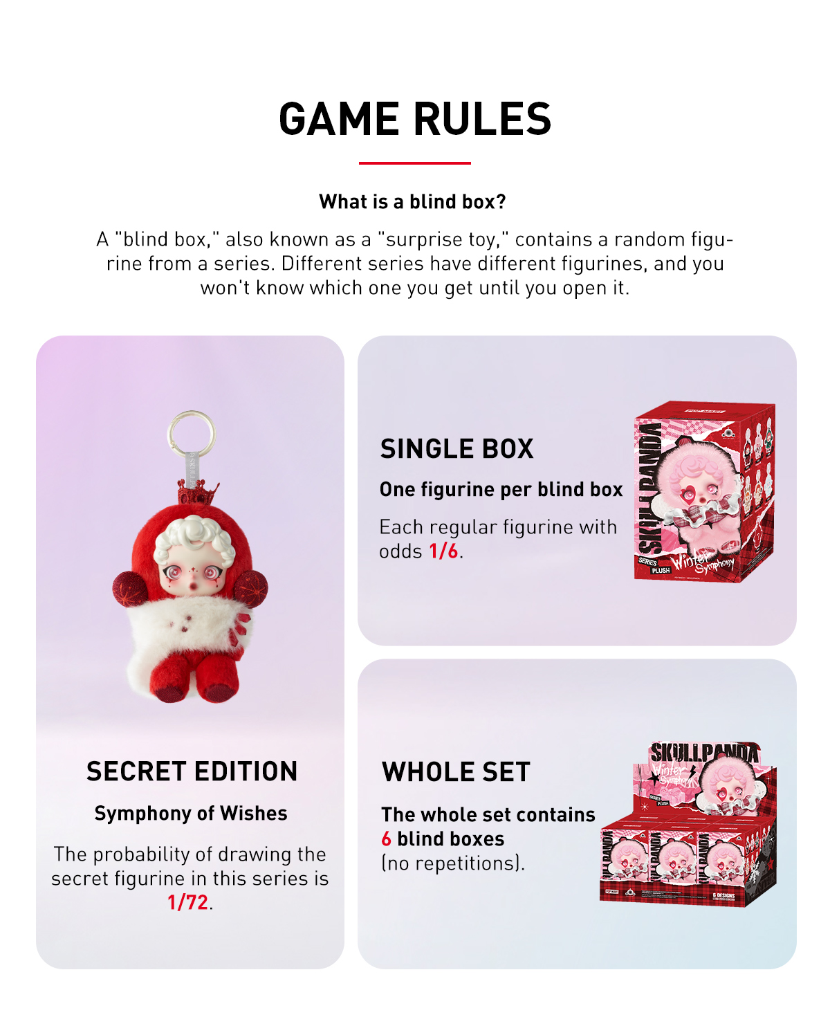 SKULLPANDA Winter Symphony Series Plush - POP MART (Hong Kong, China)
