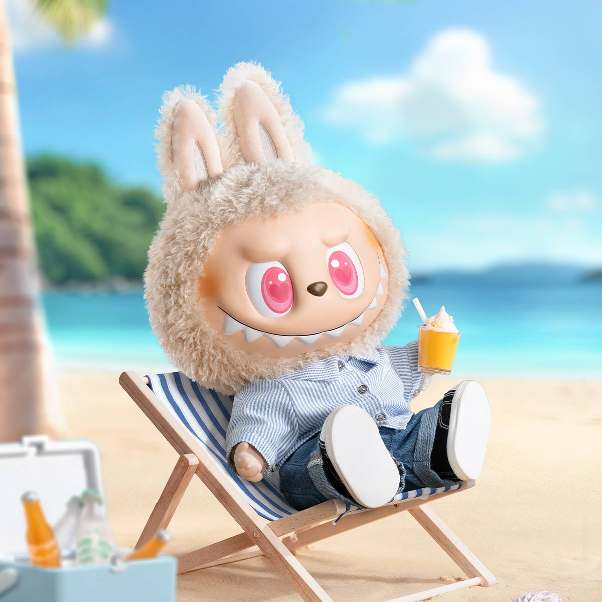 THE MONSTERS - FLIP WITH ME Vinyl Plush Doll - POP MART (Hong Kong