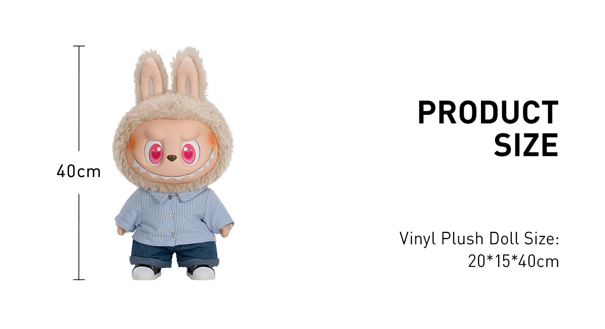 THE MONSTERS - FLIP WITH ME Vinyl Plush Doll - POP MART (Hong Kong